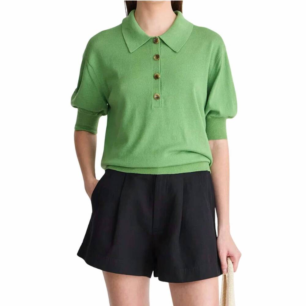 NEW APIECE APART oda polo top in jardin